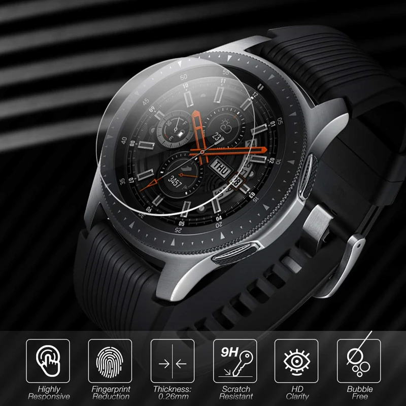 Защитная пленка из закаленного стекла для samsung gear S3 S2 Classic/gear sport/Galaxy Watch 46 мм/Galaxy Watch 42 мм