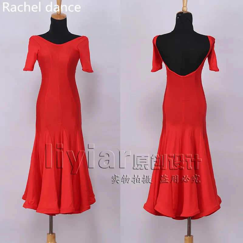 Новое поступление костюмы для бальных танцев сексуальные старшие с короткими