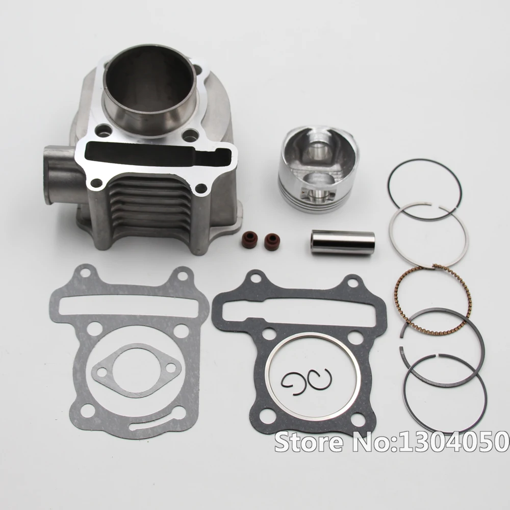 GY6 125cc 52 4 мм комплект цилиндрического двигателя 152QMI 157QMJ китайский скутер мопед
