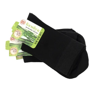 Носки мужские из бамбукового волокна, Классические деловые повседневные, 5 партЛот, мужские