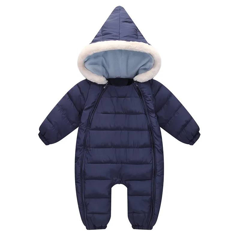 Children's Winter Jackets Cotton Rompers Outdoor Infant Overcoat Clothes Warm Girls Coat For Boys Kids Jumpsuits | Детская одежда и