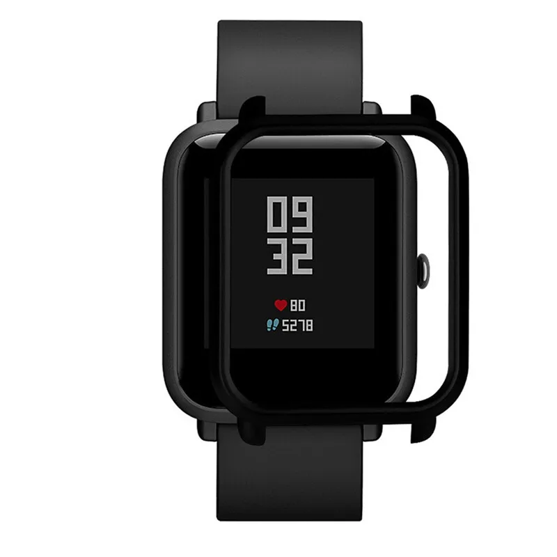 Модные прочные Чехлы для часов, чехол для Xiaomi Huami Amazfit Bip, Молодежные часы с защитой экрана, повседневные Простые Чехлы для часов