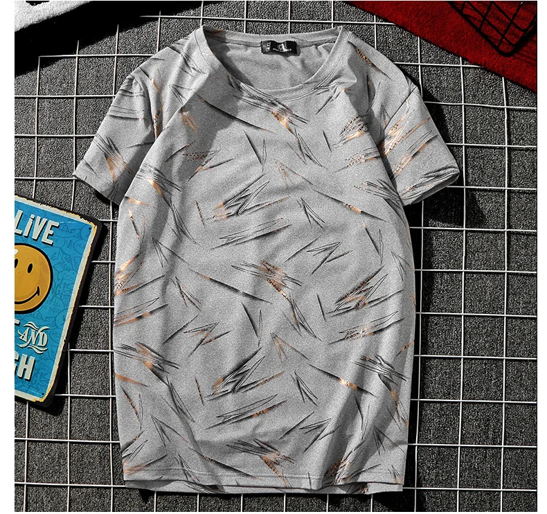 Размера плюс 5XL 6XL 7XL 8XL 9XL 10XL Для мужчин с круглым вырезом летняя футболка Для мужчин Костюмы 5-4