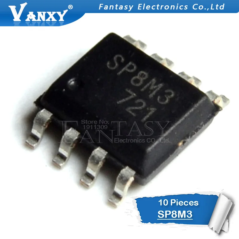 10 шт SP8M3 SOP-8 8M3 SOP SMD | Электронные компоненты и принадлежности