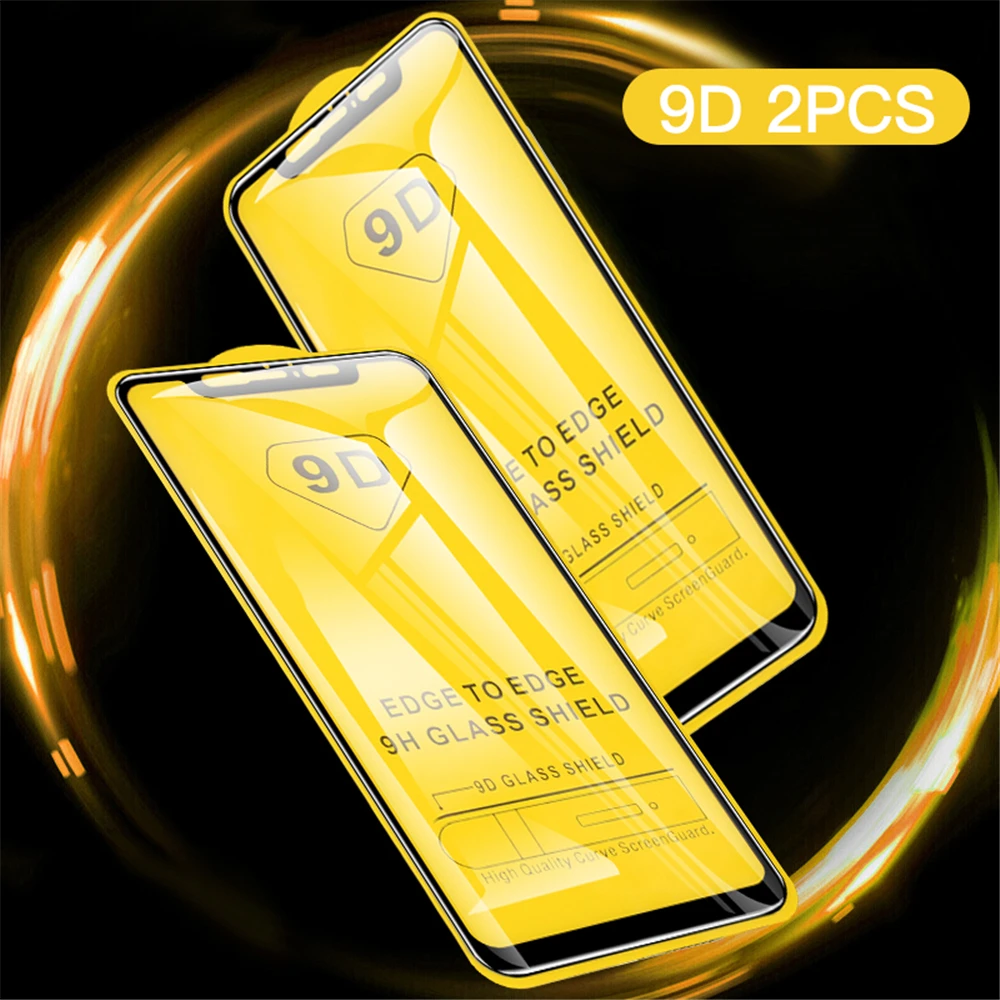 2 шт 9D полное покрытие из закаленного стекла для Xiaomi Redmi Note 7 6 5 Pro 4 4X защитная пленка Redmi 6 Pro 6A 5A 5 Plus защита экрана