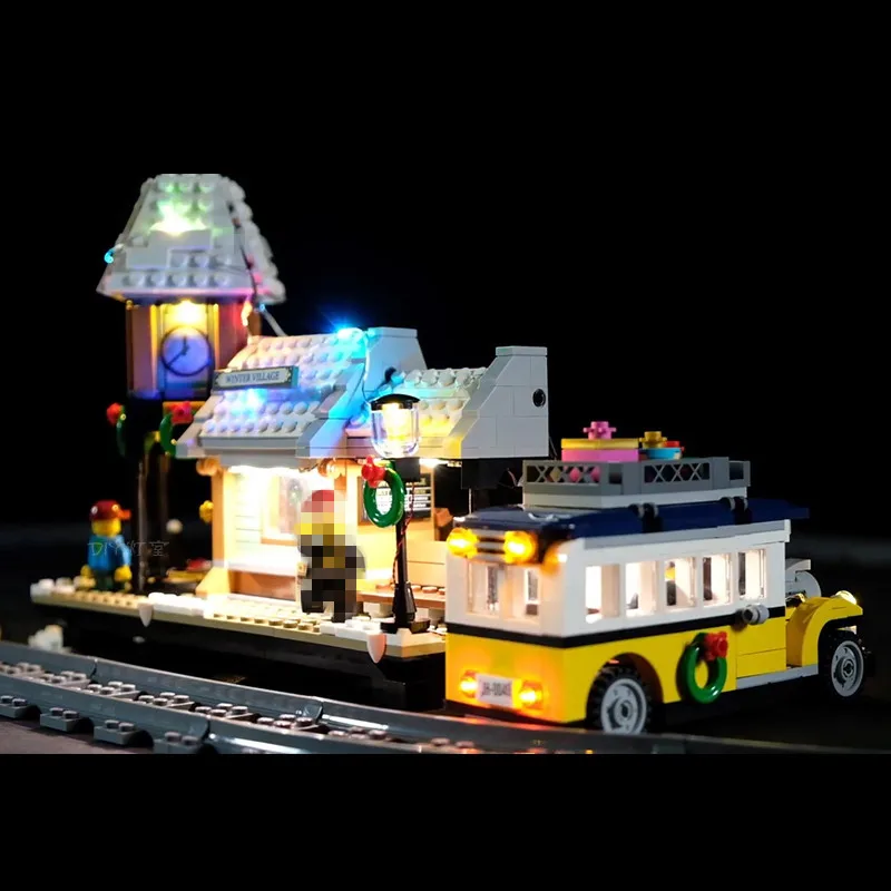 Led Light Set For Lego 10259 The Winter Village Compatible 36011 friend Genuine Creative Series Building Blocks(Only lights) | Игрушки и
