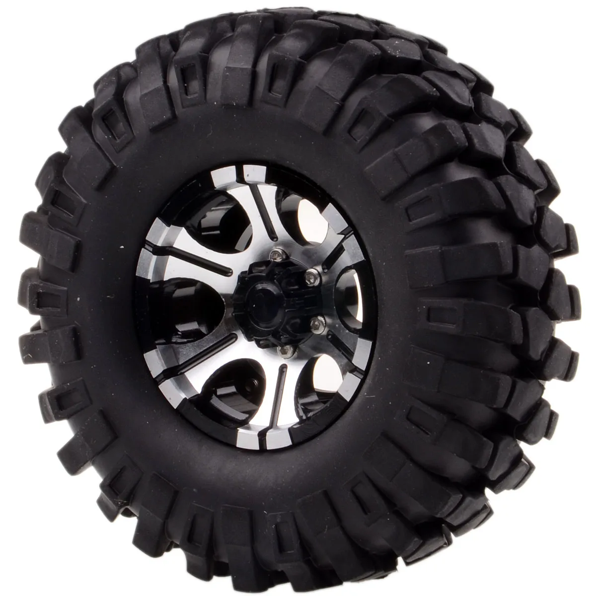 

4P 1.9" Metal Wheel Rims & 108mm Tyre Tires RC CAR HPI 1/10 Rock Crawler D90 SCX10 1:10 TRX4 Tamiya CC01 MST jimny