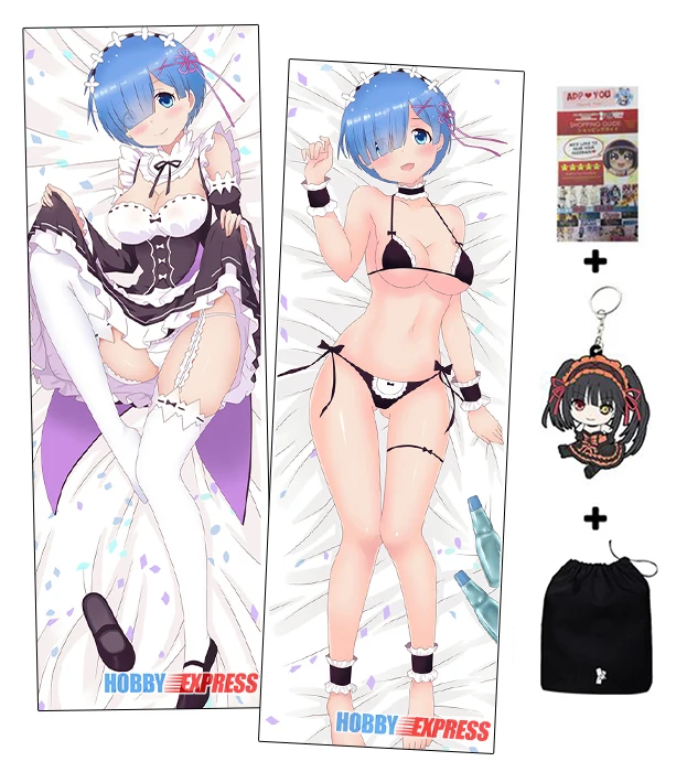 

Hobby Express Dakimakura Japanese Otaku Waifu Hugging Body Pillow Cover Rem Re Zero ADP86036