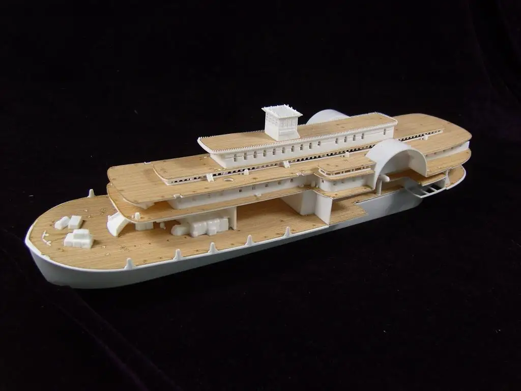 ARTWOX 85-0328's Миссисипи весло паровой пассажирский корабль деревянная палуба AW50001 |