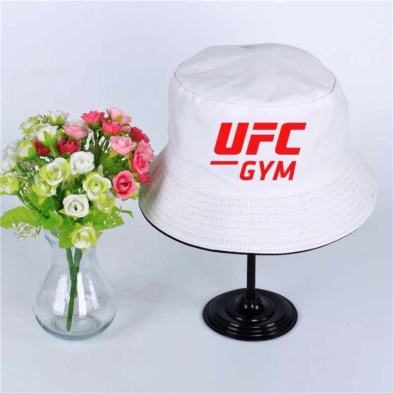 Логотип UFC летняя кепка Женская Мужская Панама шляпа плоский солнцезащитный