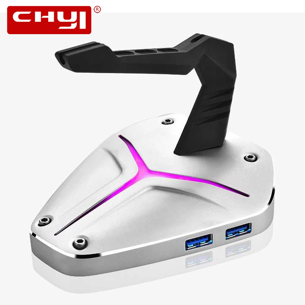 USB chyi 3 0 концентратор A до 4 Порты и разъёмы USB3.0 с светодиодный Красочные Подсветка