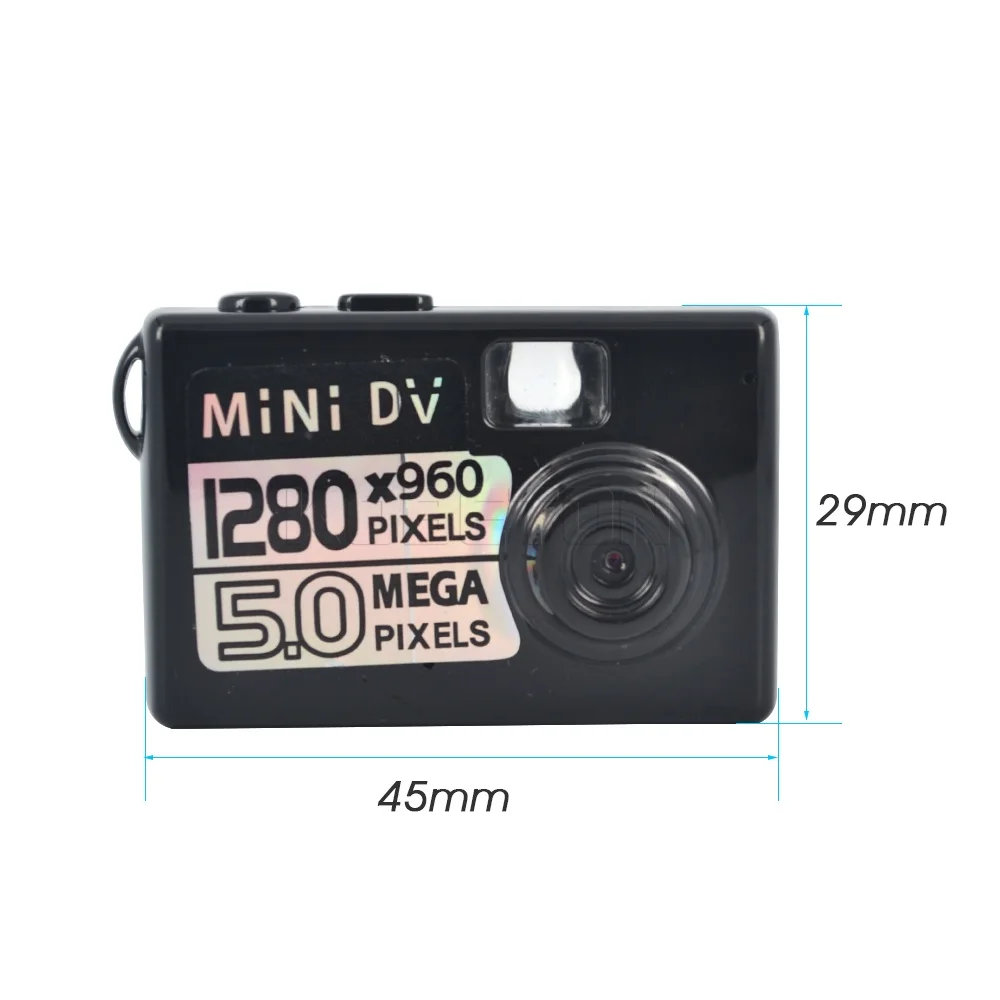 Маленький новый мини DV DVR 5MP HD Цифровая камера Видео Аудио Рекордер веб