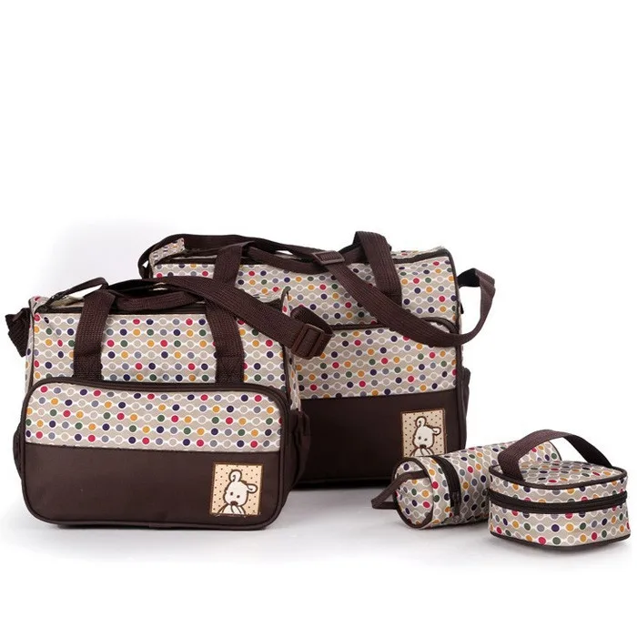 Многофункциональная сумка мессенджер для мам 5 шт./компл. 4 модели|baby diaper bags|diaper