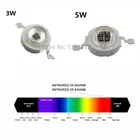 Высокомощный светодиодный чип 850nm 940nm IR Инфракрасный 3 Вт 5 Вт излучатель свет шарик COB 850 940 нм ночного видения CCTV Камера