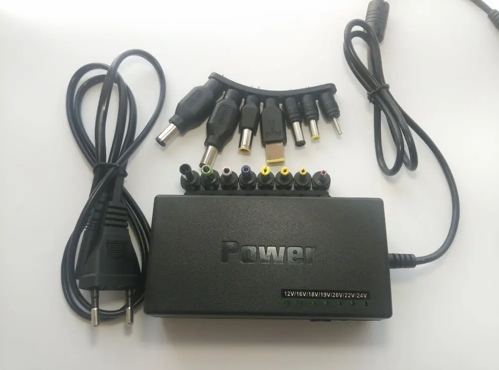 100 Вт универсальный адаптер питания переменного тока зарядное устройство блок