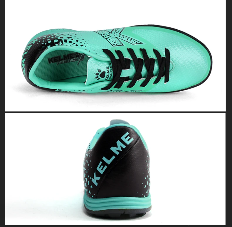 KELME/Размер 30-39, мужские футбольные бутсы для мальчиков и детей, футбольные бутсы TF, жесткие кроссовки, футбольные тренеры K98C