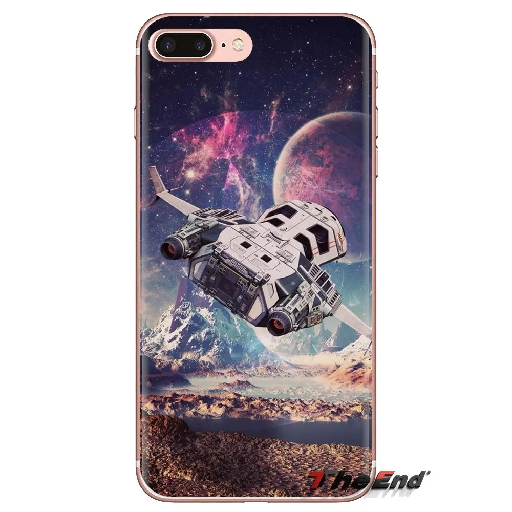 For Samsung Galaxy J1 J2 J3 J4 J5 J6 J7 J8 Plus 2018 Prime 2015 2016 2017 Silicone Phone Cover Bag space cat Spaceship Astronaut |