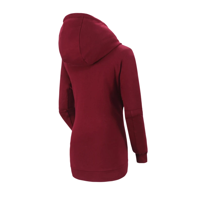 Li Ning женские трендовые толстовки 62% хлопок 38% полиэстер свободный крой карманы