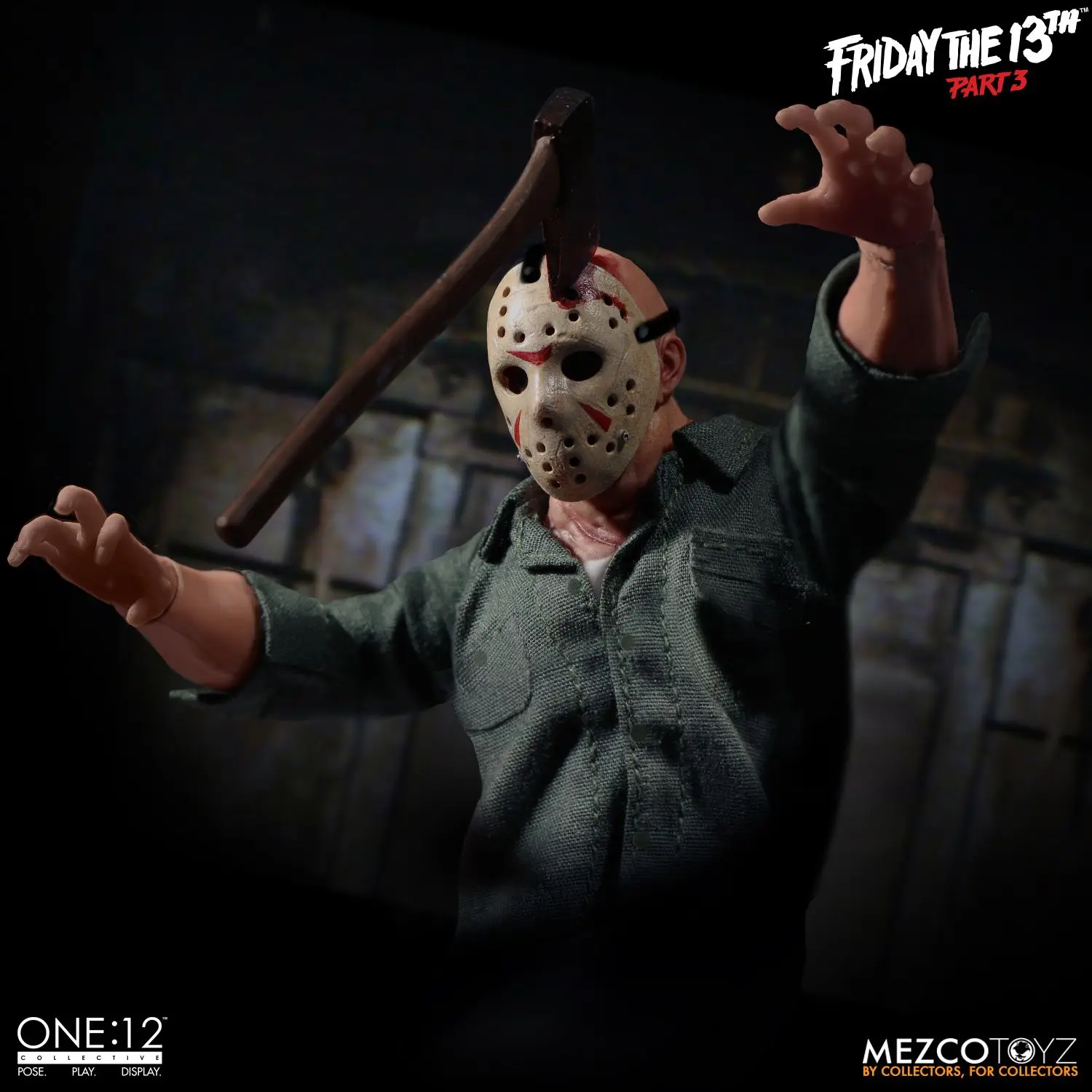 Mezco Toyz 77160 1/12 Джейсон № 13 коллекция пятницы фигурка для фанатов подарок на праздник
