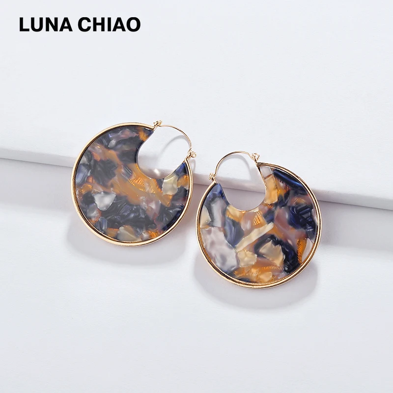 LUNA CHIAO модные ювелирные изделия новый дизайн популярные серые леопардовые зерна
