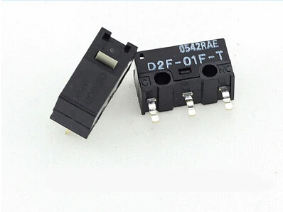 

10pcs/lot D2F-01F D2F-01F-T mouse micro switch mouse button gold alloy contacts