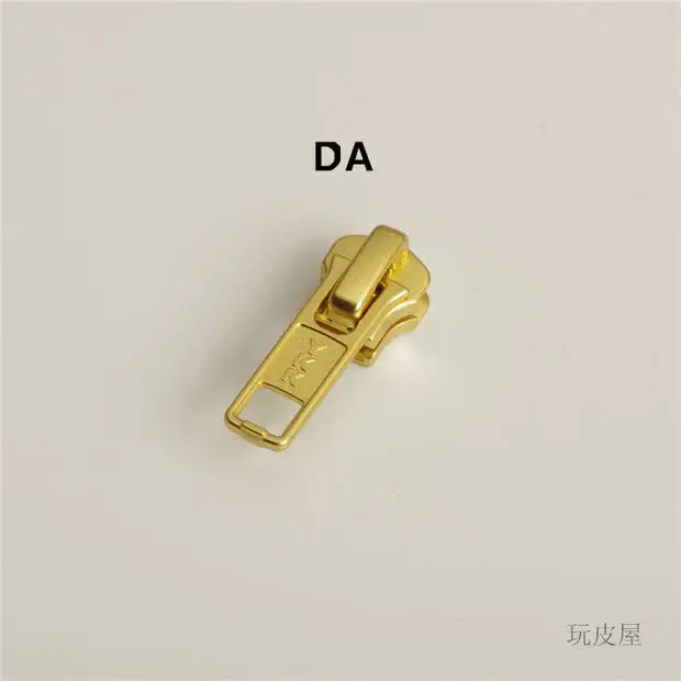 Оригинальные YKK/3/5/Золотая медь/латунь металлические аксессуары на молнии
