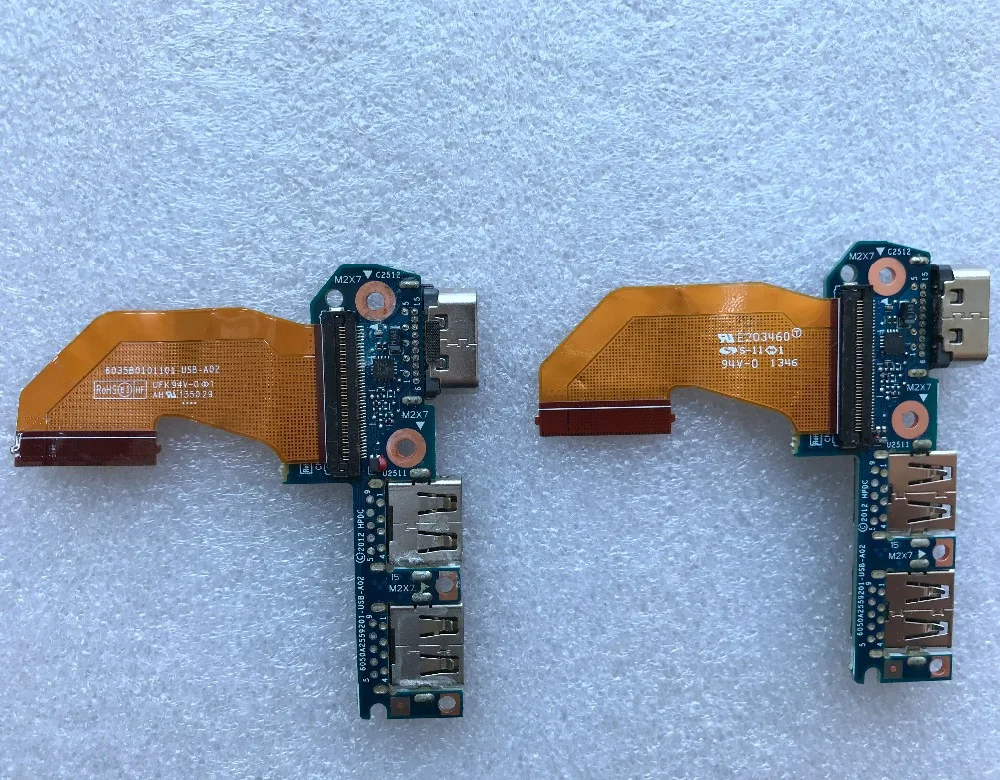 Протестированная для HP 840 G1 VGA USB дочерняя печатная плата с кабелем 784455-001 730966-001