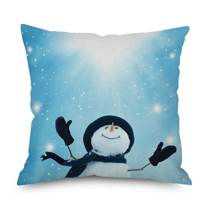CFen A's Christmas Throw Pillow Case Vehicle Decorative Pillows Cover For Sofa Seat Cushion gift 45x45cm Home Decor 1pc | Дом и сад