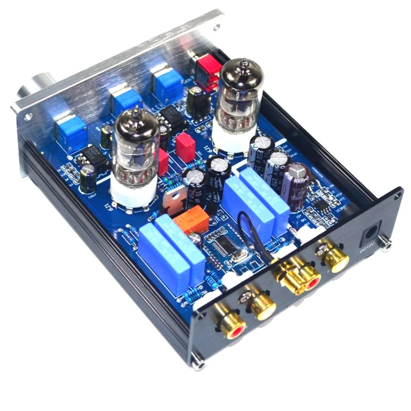 Bluetooth 4 2 Buffer Hi Fi 6J1 ламповый усилитель стерео с тройным басом контроль тона для