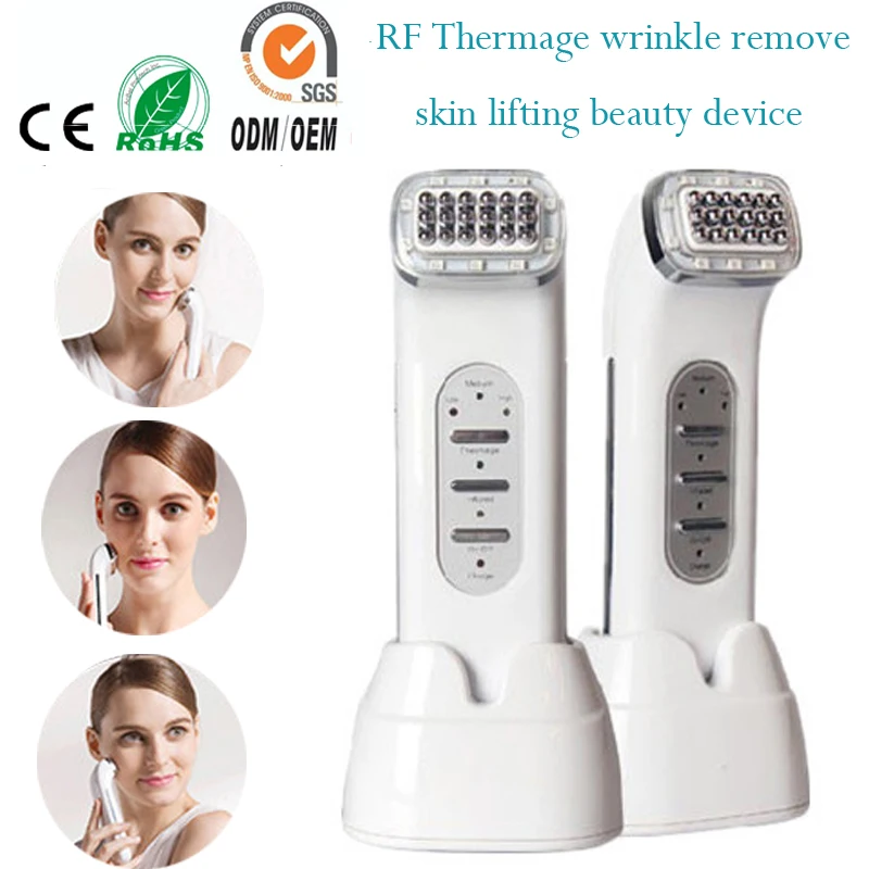 Перезаряжаемый биполярный радиочастотный био микроток инфракрасный подтяжка