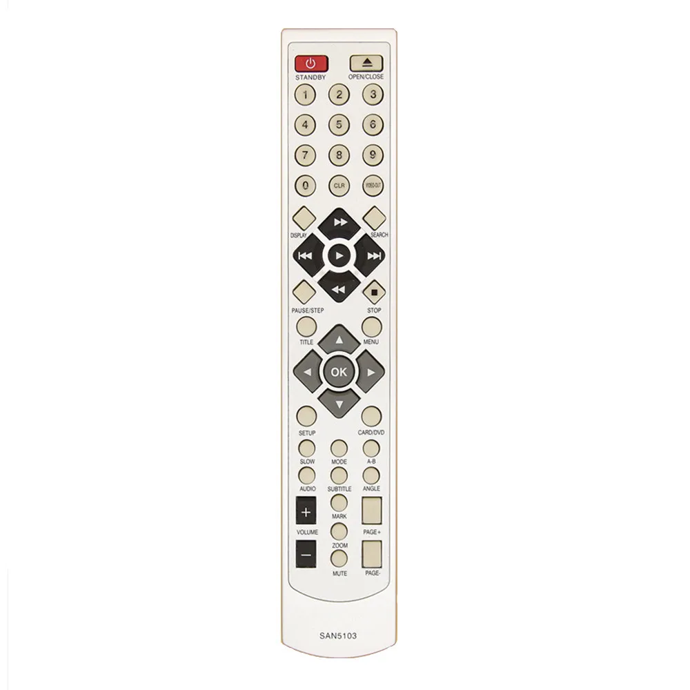

Новый пульт дистанционного управления подходит для DVD-плеера Sansui SAN5103