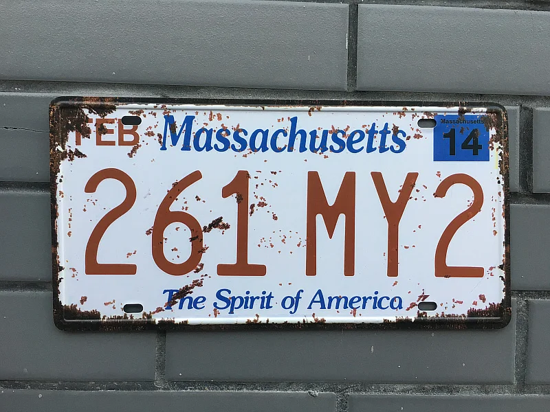 United States Shabby Chic Car License Plates Decorative Metal Signs Vintage Home Bar Motorcycle Wall Decor Iron Plaque 30x15cm