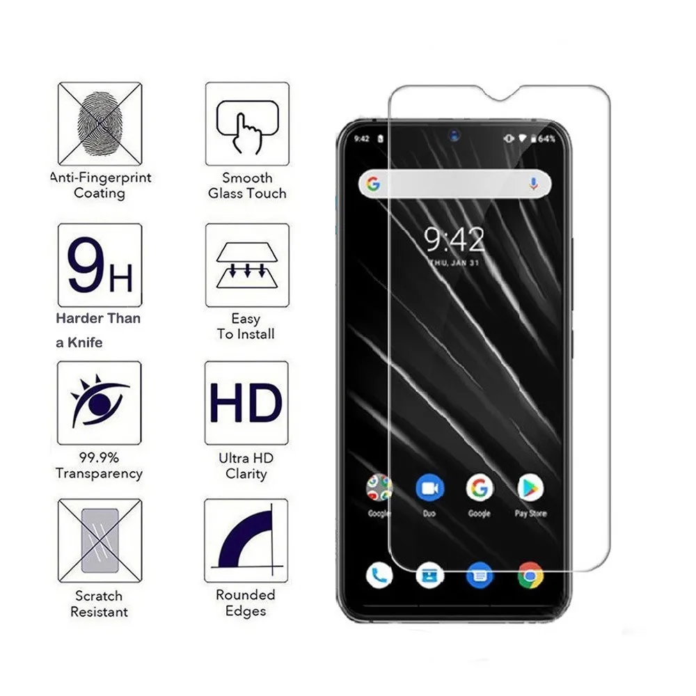 2 упаковки для Umidigi S3 Pro S2 Lite F1 f1 Play One Max Clear 0 3 мм 2.5D 9H закаленное стекло защиты