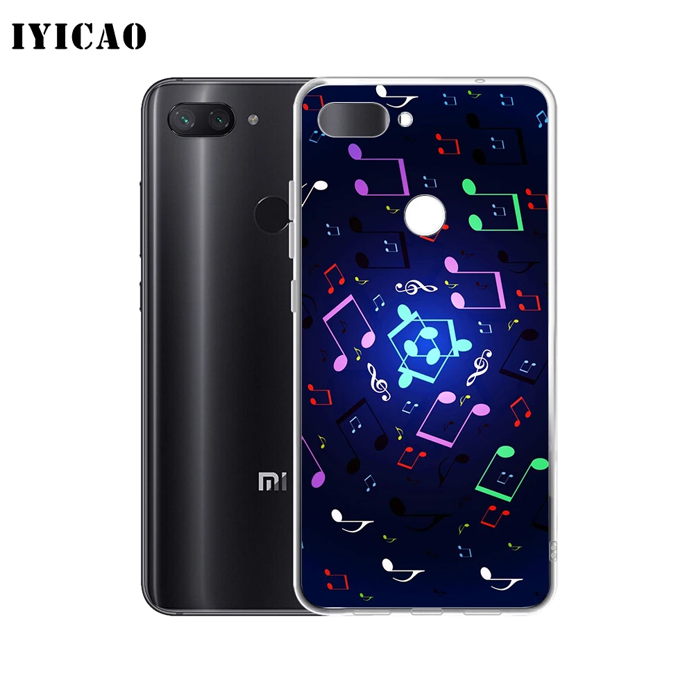 IYICAO музыкальный Мягкий силиконовый чехол для телефона Xiaomi Redmi 4A 5A 6A note 7 6 5 Pro Plus 4X