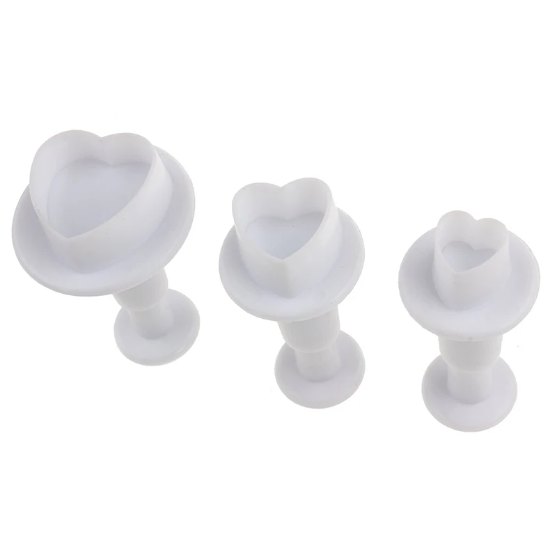 Рождественская любовь сердце украшения торта инструменты кекс кухня помадка