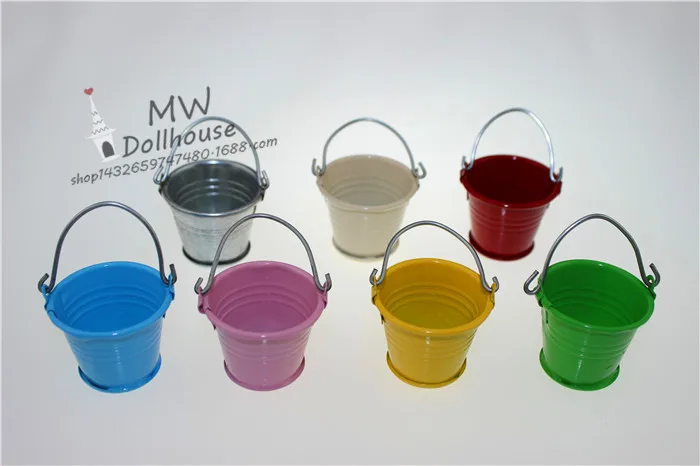 

1:12 Cute MINI Dollhouse Miniature Adornment bucket