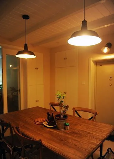 Лофт промышленный винтажный подвесной светильник Ретро с абажуром|light bulb battery