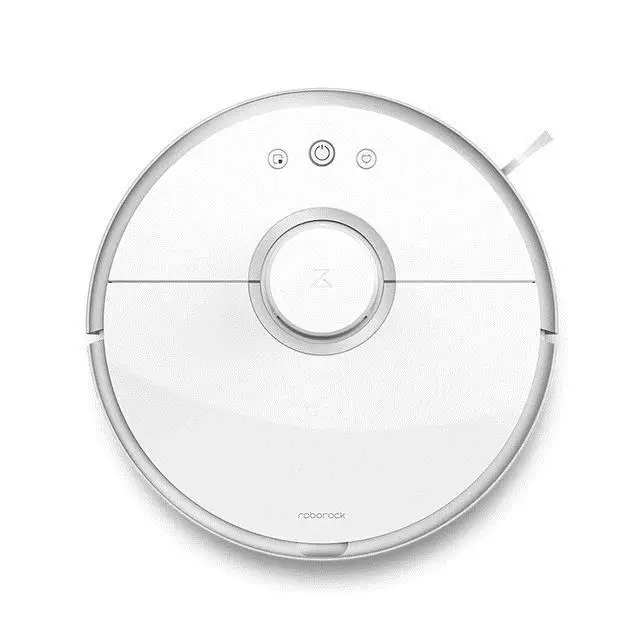 White Робот-пылесос Roborock S50 Xiaomi 2 умная планируемая уборка для дома и офиса, влажная швабра, управление приложением - Цвет: White