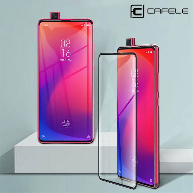 Cafele полное покрытие экрана протектор для Xiaomi Redmi K20 Pro закаленное стекло HD