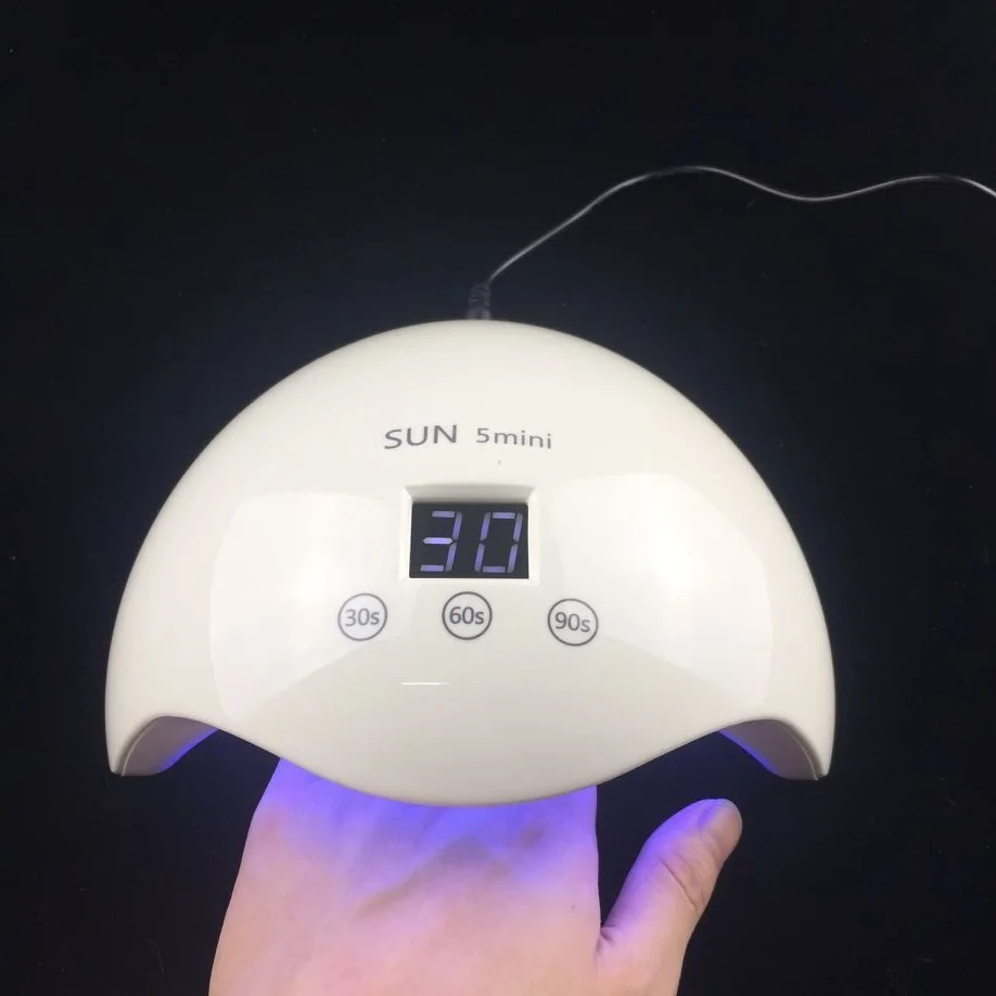 Sun5 мини-УФ-светодиодный Ongle мини ногтей фототерапии машина Quick-dry Nail лампы Авто