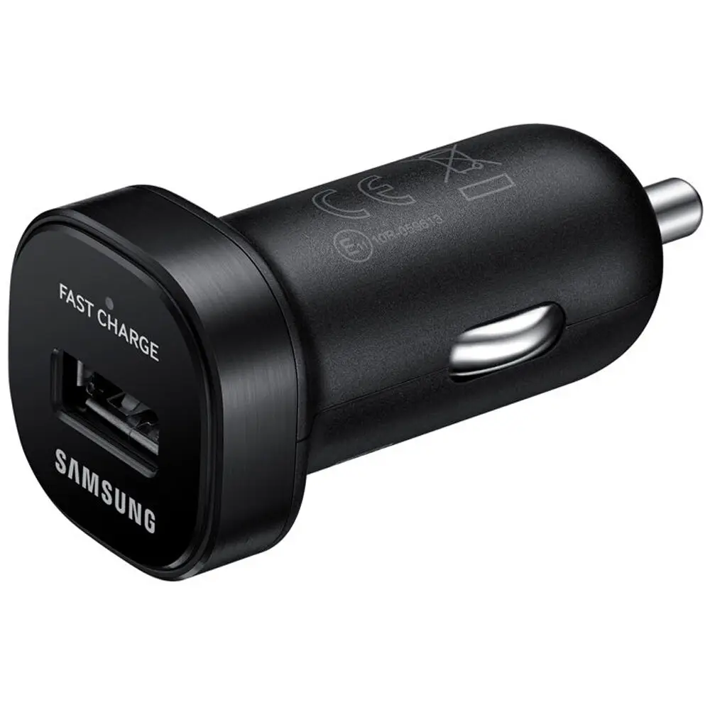 Оригинальное быстрое автомобильное зарядное устройство для samsung, 100 см micro usb/120 см type-C кабель для samsung Galaxy S6 S7 edge S8 S9 plus A3 A5 A7 A8 A9