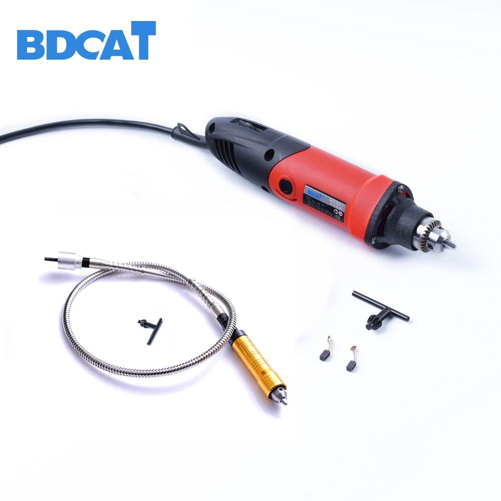 400 Вт 220 В BDCAT Dremel аксессуары электрическая мини-дрель с переменной скоростью шлифовальный станок с 6 мм вращающимся шлифовальным инструментом гибкий вал
