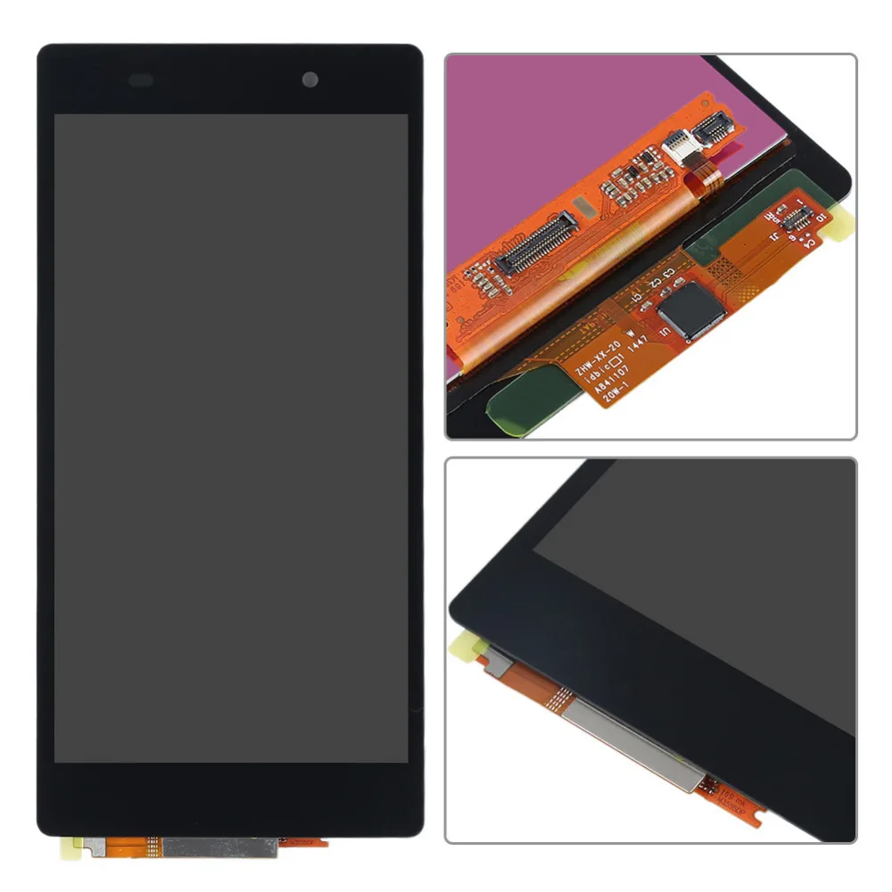 ЖК дисплей для SONY Xperia Z2 с сенсорным экраном дигитайзер сборка Замена D6502 D6503 D6543 lcd +