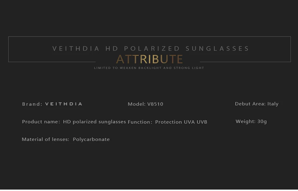 VEITHDIA, брендовые фотохромные женские солнцезащитные очки, поляризационные, зеркальные линзы, винтажные, день и ночь, двойные солнцезащитные очки для женщин 8510