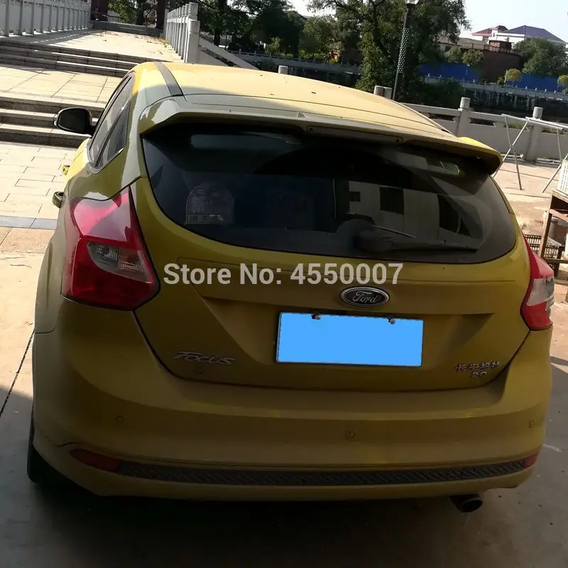 Модификация автомобиля Большой спойлер для Ford Focus Хэтчбек 2013 с АБС-пластик