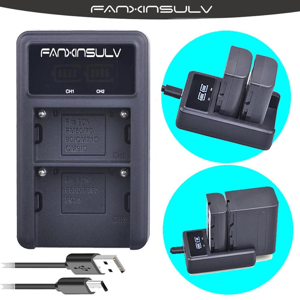 

3x 2200mAh 7.2V NP-FM500h Battery + LCD USB Dual Charger For SONY A77M2 A99 A900 A580 A200 A200K A200W SHIP WITH TRACKING NUMBER