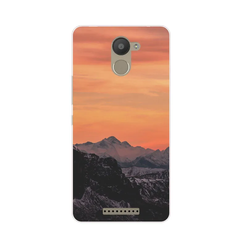 for BQ Aquaris u plus Case Silicon scenery Painting Soft TPU Back Cover U Protect Phone cases shell |