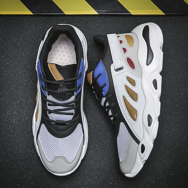2019 New Spring Autumn Men Casual Shoes Comfortable Platform Sneakers Femme Mixed Color Trainers Chaussure | Обувь