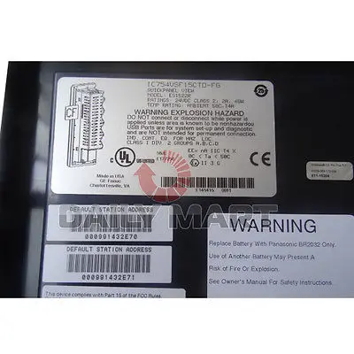 DHL/EMS Новый GE для FAN-UC IC754VSF15CTD-FG PLC Высокое Качество Печатной Плате Панель Быстрого