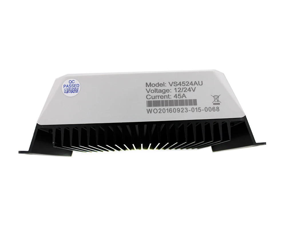 VS4524AU 45A 12В/24В epever Солнечный контроллер ЖК-дисплей 5VDC выход USB для зарядки